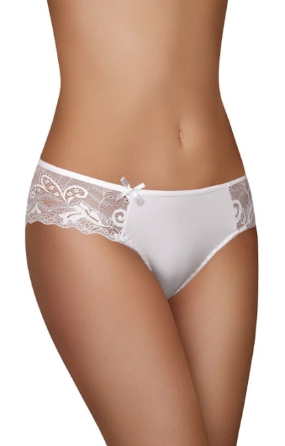 MODO Figi pełne koronkowe nr 66 białe