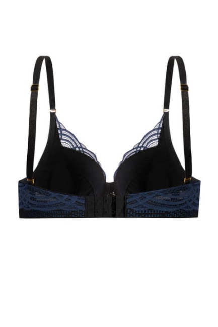 NIPPLEX biustonosz Debora granatowy push up