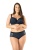 NIPPLEX biustonosz Debora granatowy semi soft