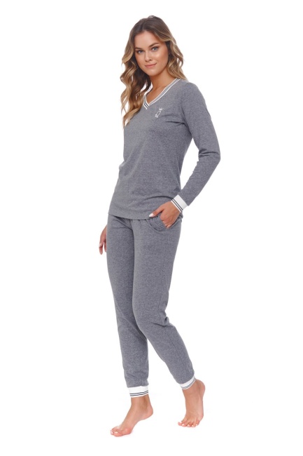 Doctor Nap szara piżama homewear, dresowa 4504