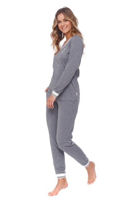 Doctor Nap szara piżama homewear, dresowa 4504