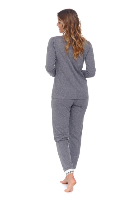 Doctor Nap szara piżama homewear, dresowa 4504