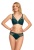 MEFEMI biustonosz Emily push up zielony