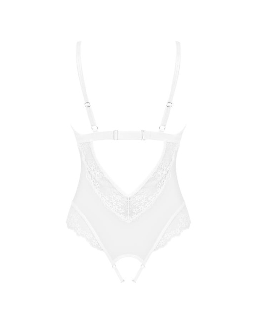 OBSESSIVE Body Donna Heavenlly białe, otwarte