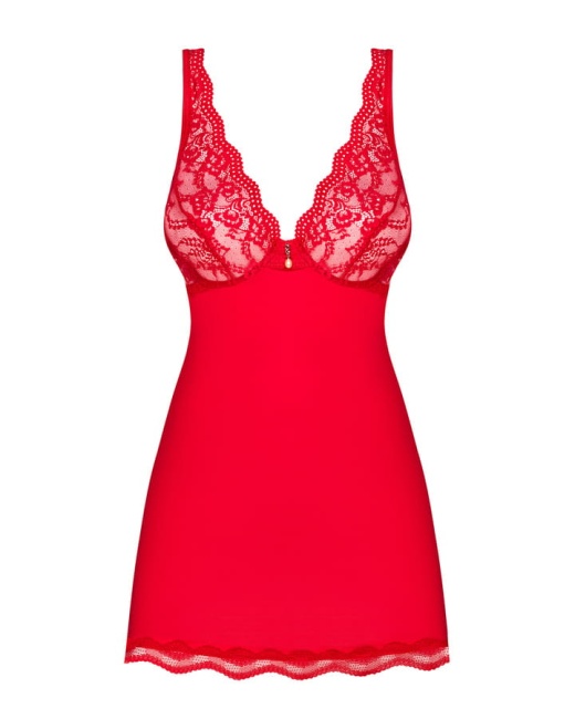 OBSESSIVE Koszulka Luave czerwona