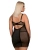 OBSESSIVE Koszulka Amallie chemise czarna
