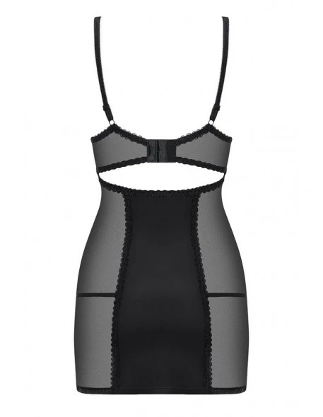 OBSESSIVE Koszulka Amallie chemise czarna