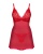 OBSESSIVE Koszulka Chilisa babydoll czerwona