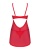 OBSESSIVE Koszulka Chilisa babydoll czerwona