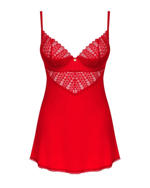 OBSESSIVE Koszulka Ingridia czerwona