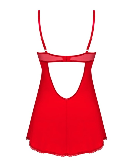 OBSESSIVE Koszulka Ingridia czerwona