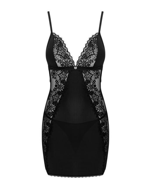 OBSESSIVE Koszulka Maderris czarna