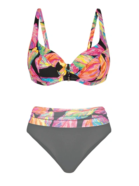 Feba Strój kąpielowy plus size FG04/902 i figi FD10/902