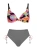 Feba Strój kąpielowy push up FG21H/902 i figi FD90/902