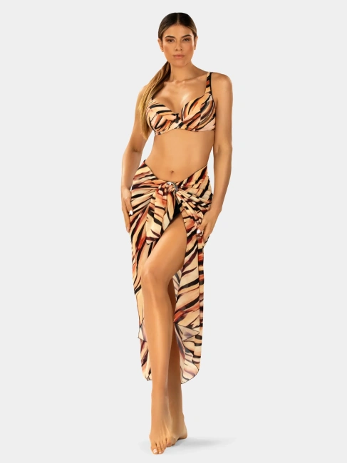 FEBA Strój kąpielowy plus size FG04/903 i figi FD111/903