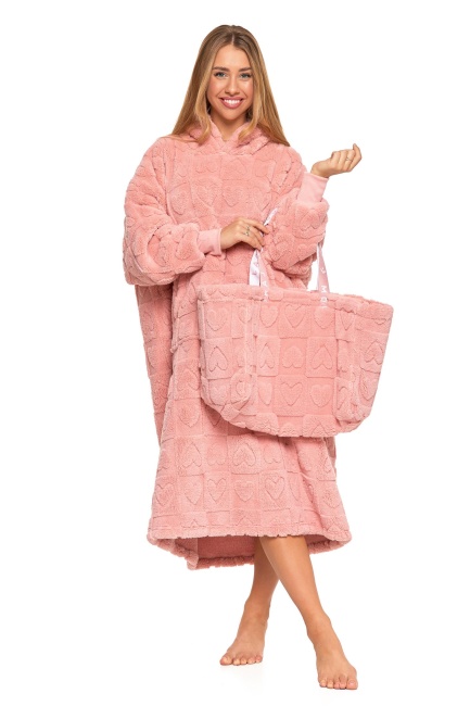 MORAJ torba shopper różowa duża MRT1300