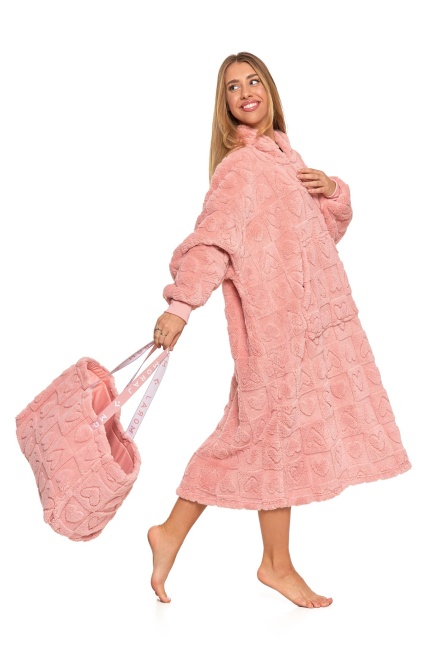 MORAJ torba shopper różowa duża MRT1300