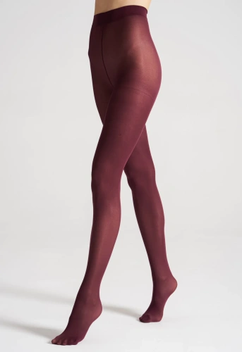 VENEZIANA Rajstopy Satin 40 bordo
