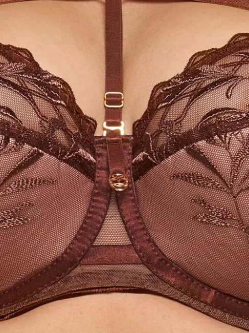 DALIA Ramiączka strapsy Choco