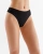 GABRIELLA Brazyliany damskie Brief czarne bezsz