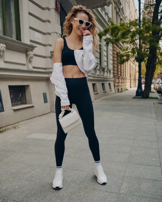 GABRIELLA Legginsy damskie free bezszwowe