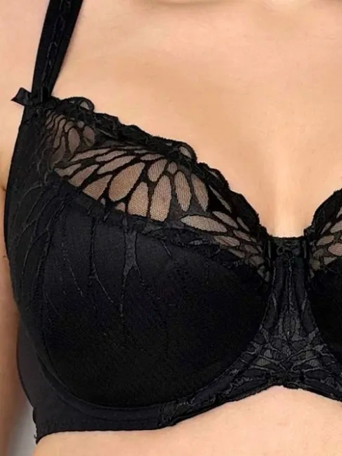 DALIA biustonosz Sara K24 semi soft czarny