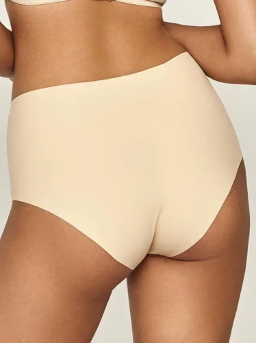 DALIA Figi bezszwowe maxi beżowe