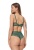 Biustonosz push-up Mefemi Carmen BP20 – butelkowa zieleń