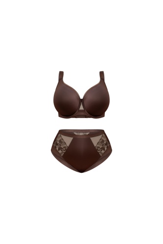 Kris Line Frappe Briefwaist – figi wysokie brązowe