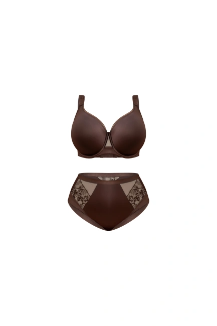 Kris Line Frappe Briefwaist – figi wysokie brązowe