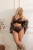 Kris Line Frappe Briefwaist – figi wysokie brązowe