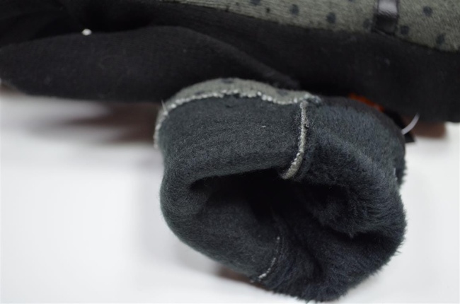 Rękawiczki damskie bawełniane w kropeczki