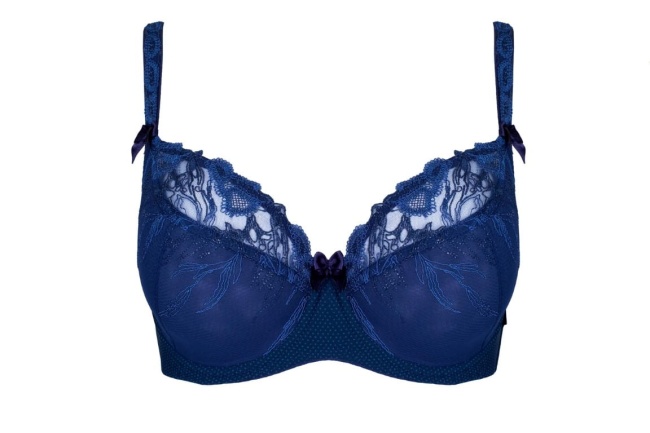 DALIA biustonosz Mila K24 semi soft granatowy