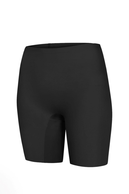 JULIMEX Figi Bermudy Comfort z nogawką czarne