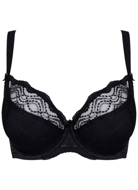 DALIA biustonosz Ola K24 semi soft czarny