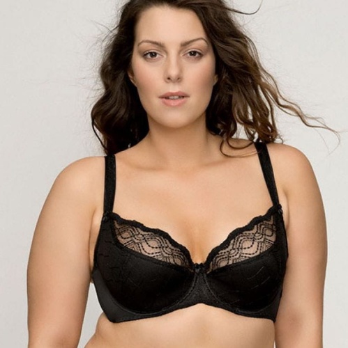 DALIA biustonosz Ola K24 semi soft czarny