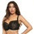 KRIS LINE biustonosz Beth soft half cup czarny
