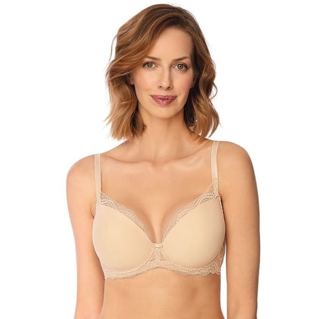 NIPPLEX Pepite biustonosz push up beżowy