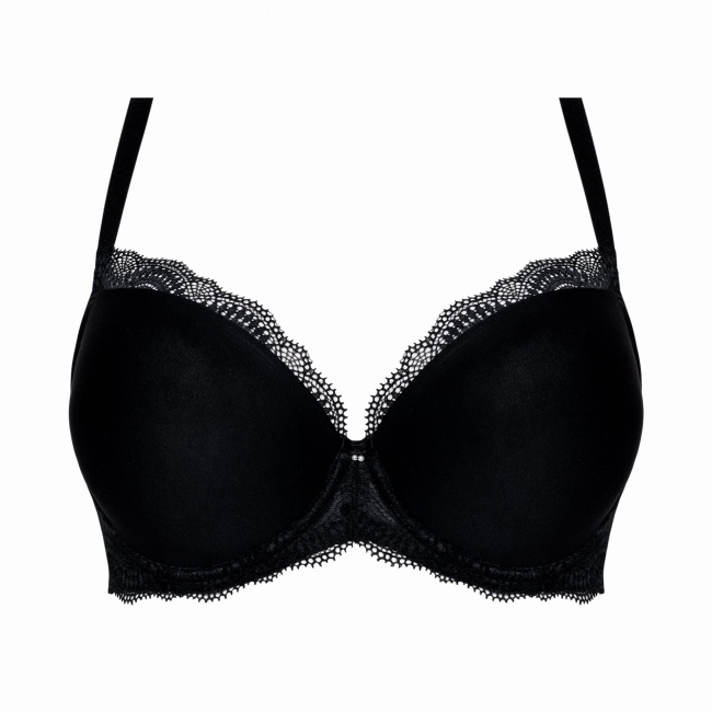 NIPPLEX Pepite biustonosz push up czarny