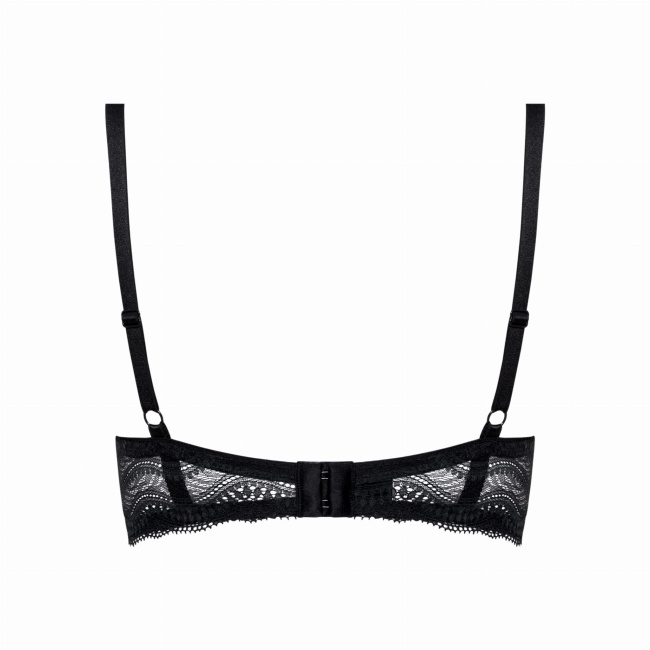 NIPPLEX Pepite biustonosz push up czarny