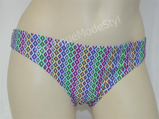 SHE Strój kąpielowy Liby bardotka multikolor