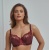 DALIA biustonosz Gwen K24 burgund