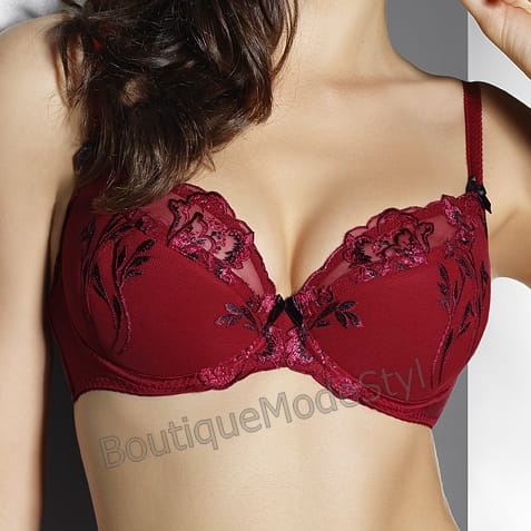 DALIA biustonosz Emily K24 semi soft czerwony